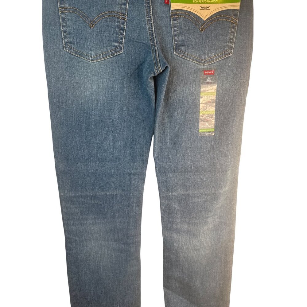New Levis 511 Slim Stretch Denim Jeans In Eco Performance Fabric - Picture 8 of 15